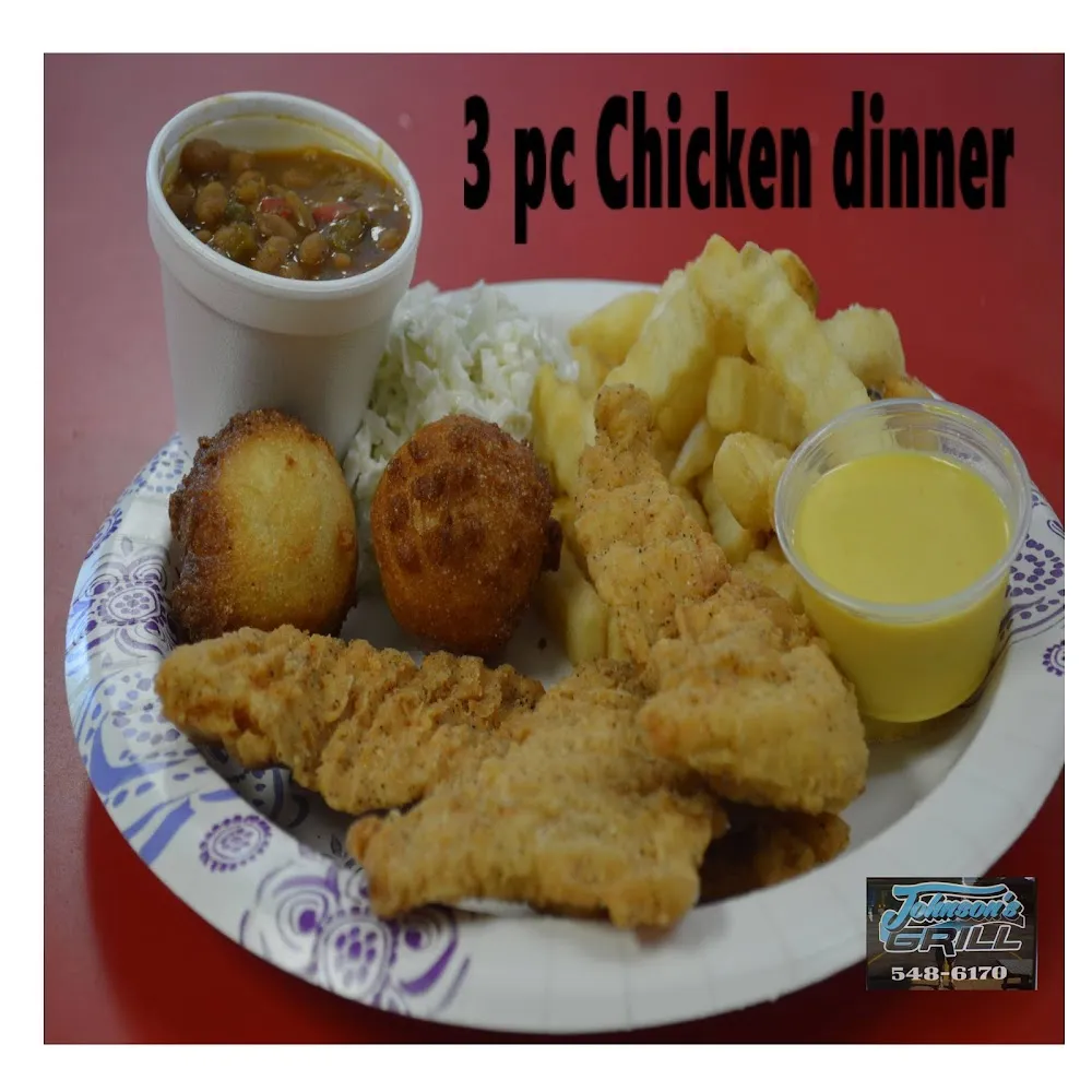 Fish & 2 Chicken Strips
